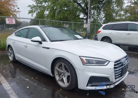 2019 Audi A5 45 Premium z USA, uszkodzony, nr VIN WAUENCF57KA070780